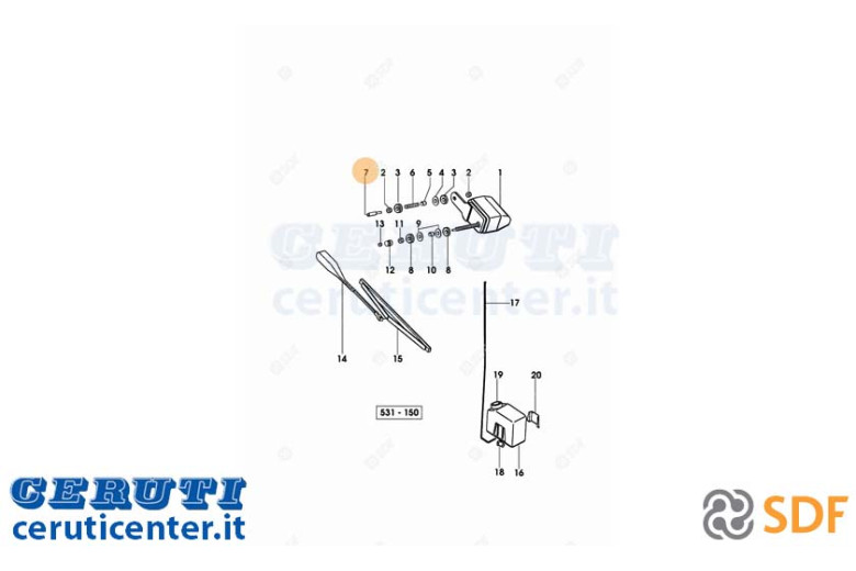 Sprinkler Wipers - Original SDF - 0.009.4827.2