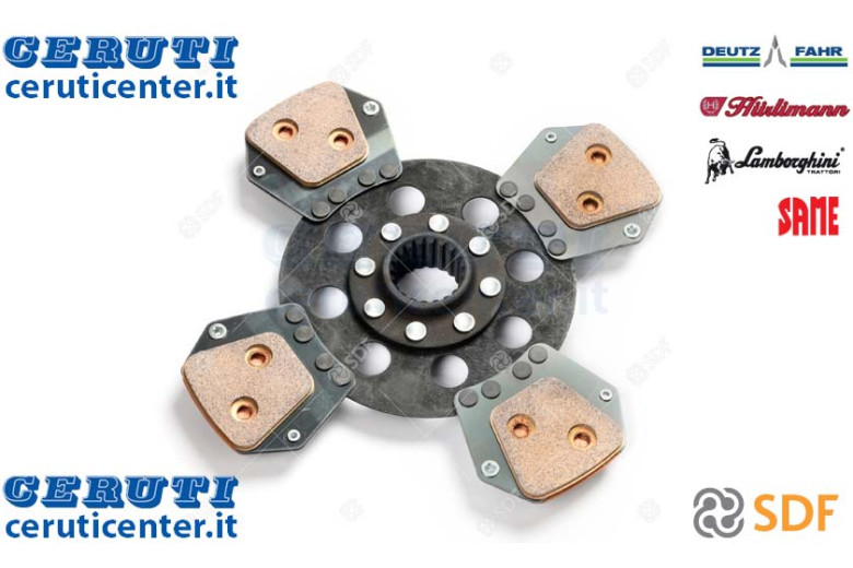 Disco Frizione - Originale SDF - 0.012.2568.3