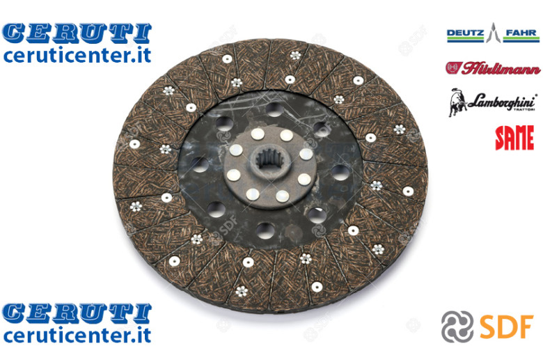 Disque d'embrayage Pto - SDF Original - 0.014.9428.3