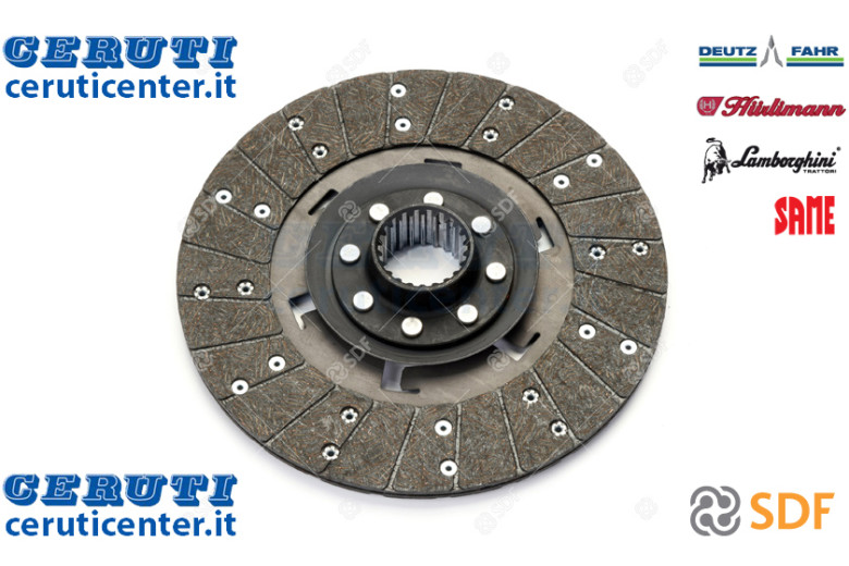 Disque d'embrayage Pto - SDF Original - 0.135.2222.3