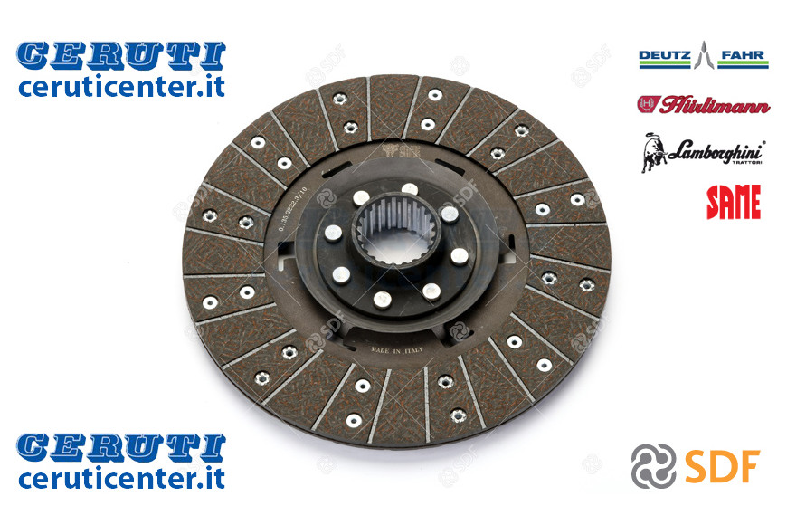 Disk Clutch Pto - Original SDF - 0.135.2222.3/10