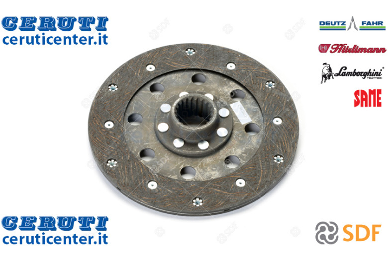 Disk Clutch Pto - Original SDF - 0.166.2222.3