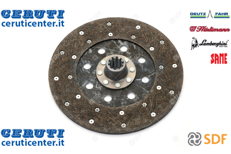 Disque d'embrayage Pto - SDF Original - 02940354