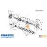 Disco de embrague SDF - Original - 0.013.4928.2