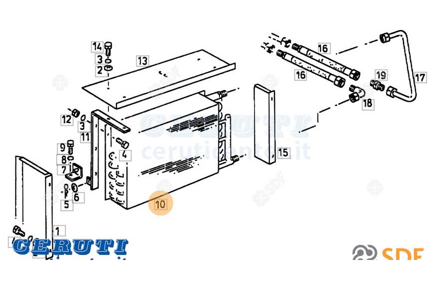 Ölkühler - Original SDF - 06516192