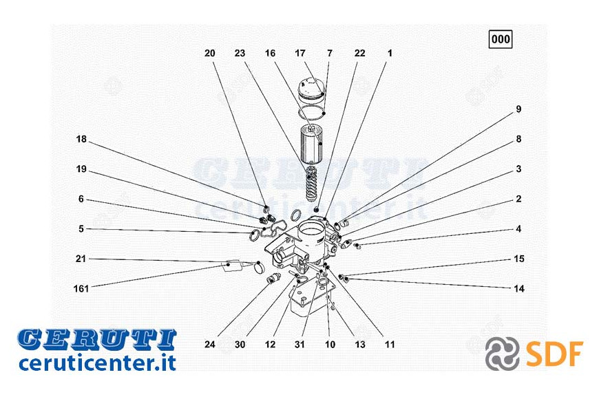 Ölkühler - Original SDF - 04509650