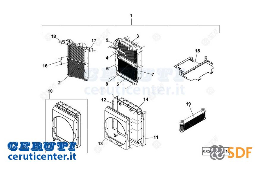Intercooler - Original SDF - 0.900.7280.9