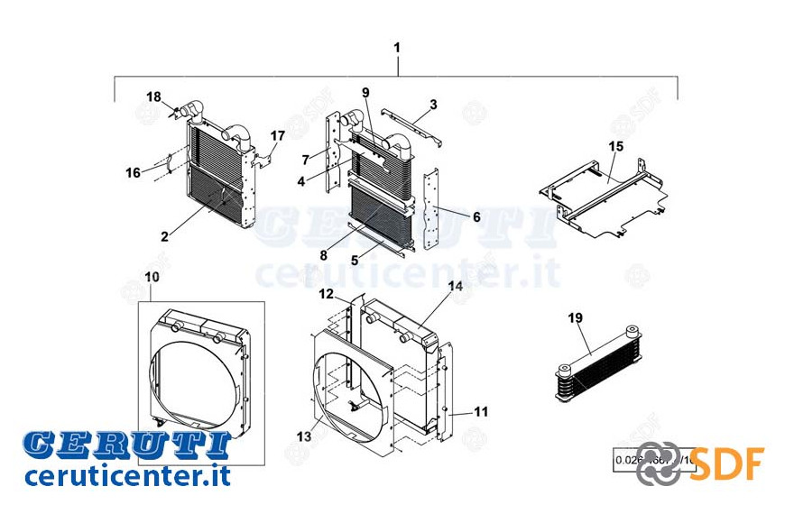Intercooler - Original SDF - 0.900.7282.7