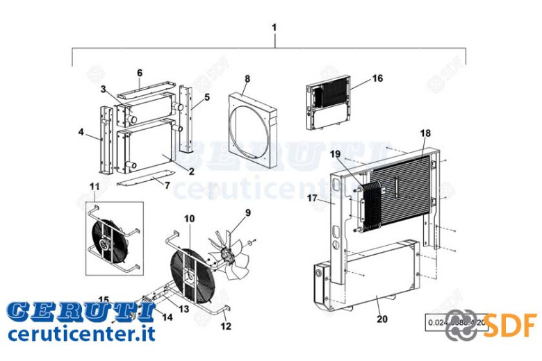 Water Cooler - Original SDF - 0.900.7286.3