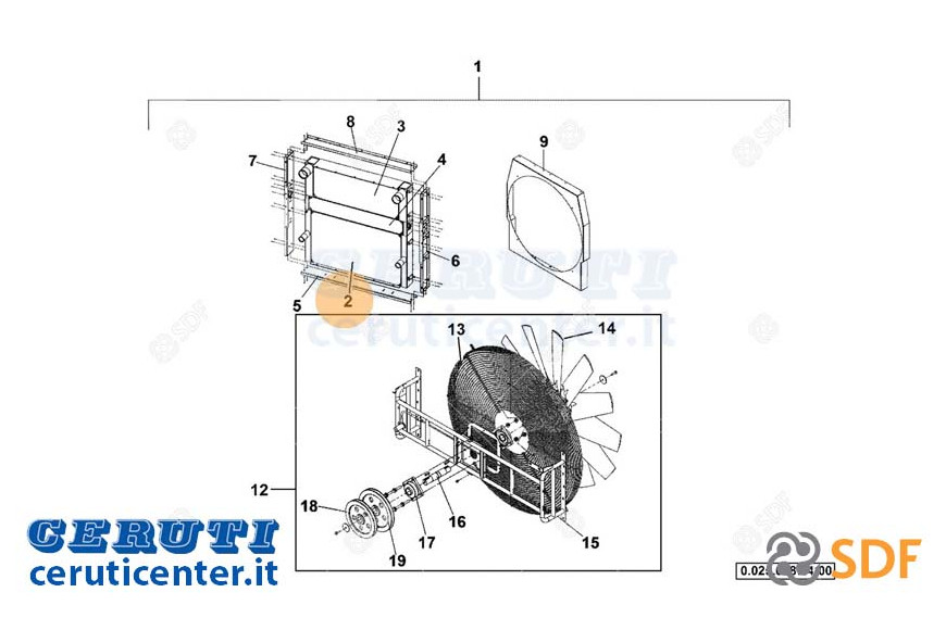 Water cooler - Original SDF - 0.900.7290.7