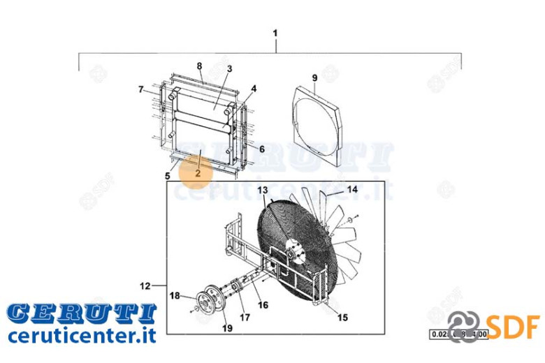 Water cooler - Original SDF - 0.900.7290.7