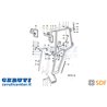Specchio Retrovisore Completo - Originale SDF - 0.9244.148.4