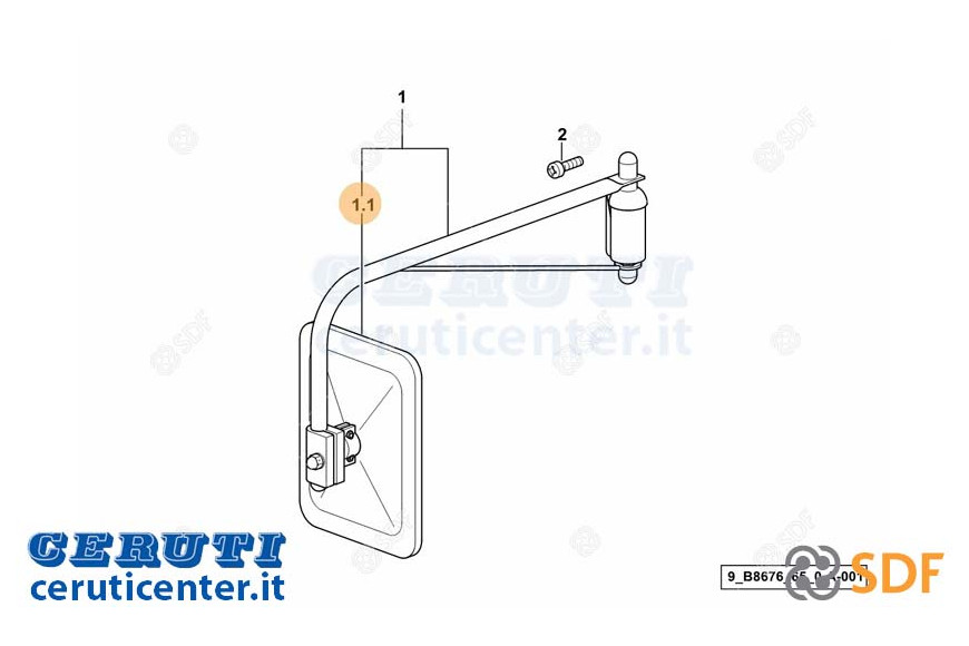 Miroir - SDF Original - 0.9233.183.3