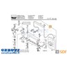 Specchio Retrovisore Completo - Originale SDF - 04392248