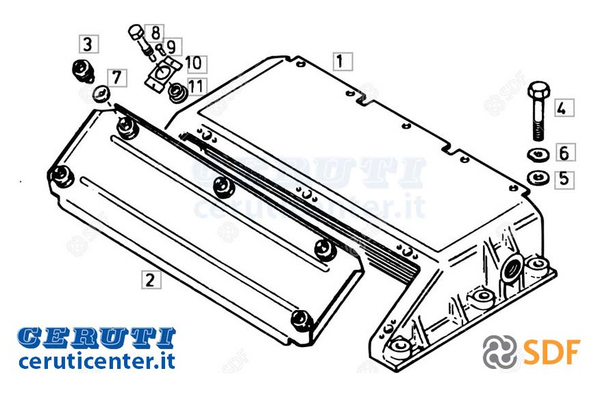 Ölkühler - Original SDF - 04187356