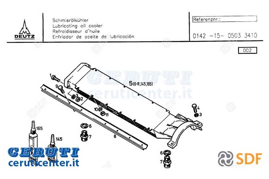 Ölkühler - Original SDF - 04143216
