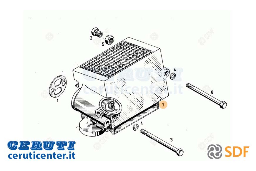 Ölkühler - Original SDF - 02139122