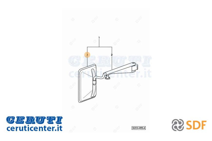 Spiegel - Original SDF - 0.010.3564.0