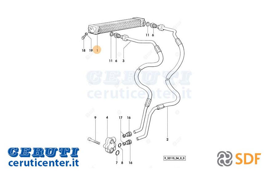 Ölkühler - Original SDF - 0.009.7169.2/20