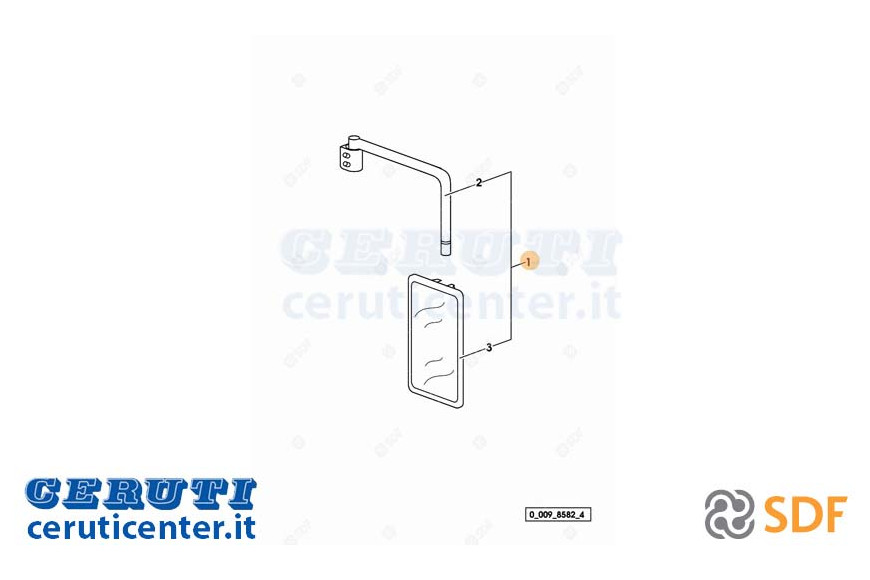Miroir Miroir plein - SDF Original - 0.009.8582.4