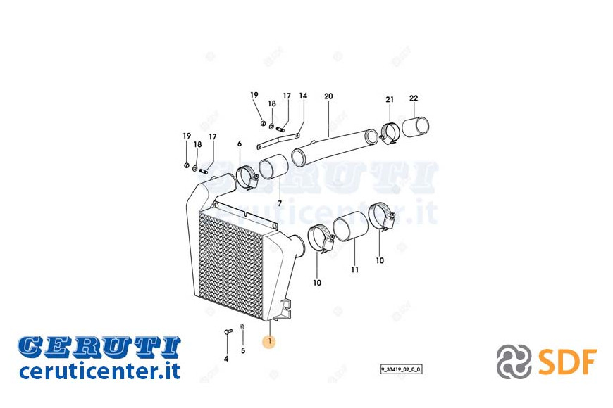 Intercooler - Original SDF - 0.007.0712.0
