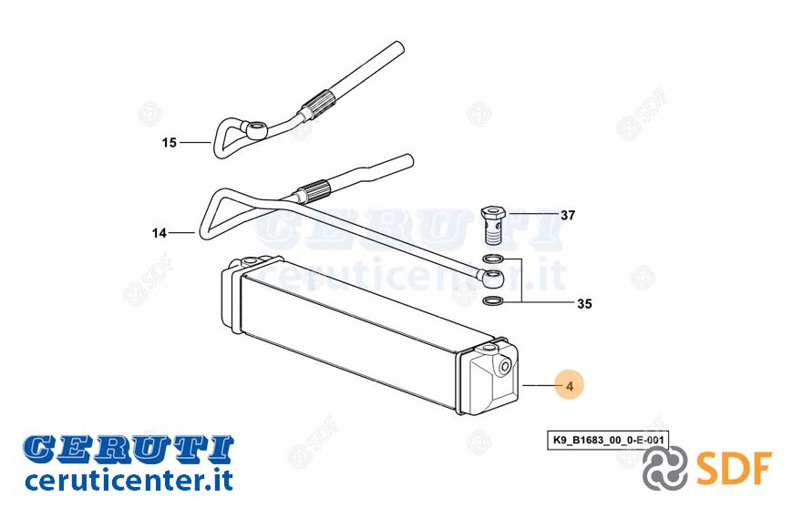 Ölkühler - Original SDF - 0.014.2839.4/20