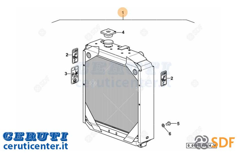 Water Cooler - SDF Original - 0.013.7134.4/30
