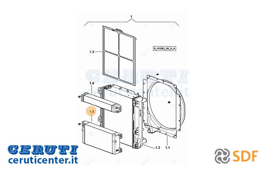 Ölkühler - Original SDF - 0.014.8033.3