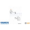 Specchio Retrovisore Completo - Originale SDF - 0.014.4216.2