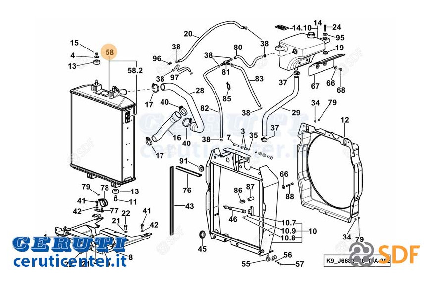 Water Cooler - SDF Original - 0.015.4317.4/20