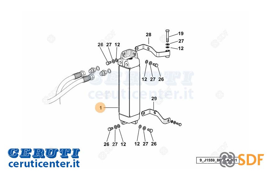 Ölkühler - Original SDF - 0.015.5319.3