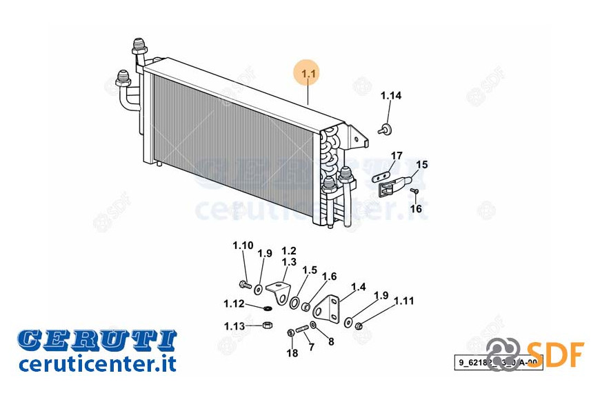 Ölkühler - Original SDF - 0.011.0535.2/20