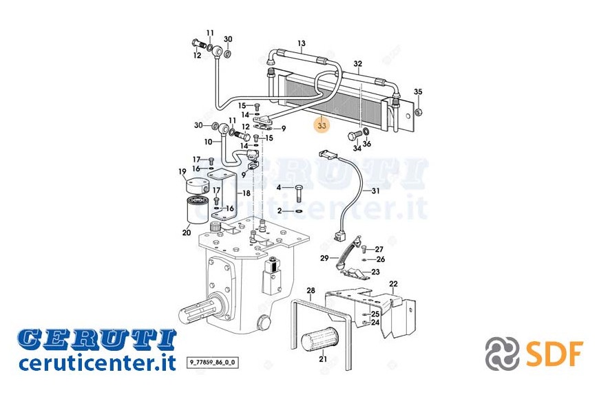 Ölkühler - Original SDF - 0.011.0243.2/20