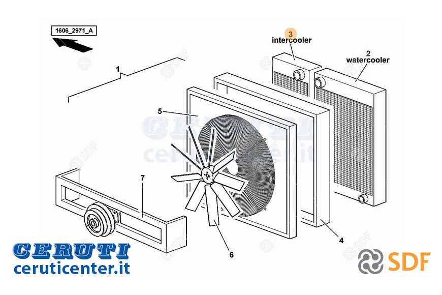 Intercooler SDF - Original - 0.900.0906.4