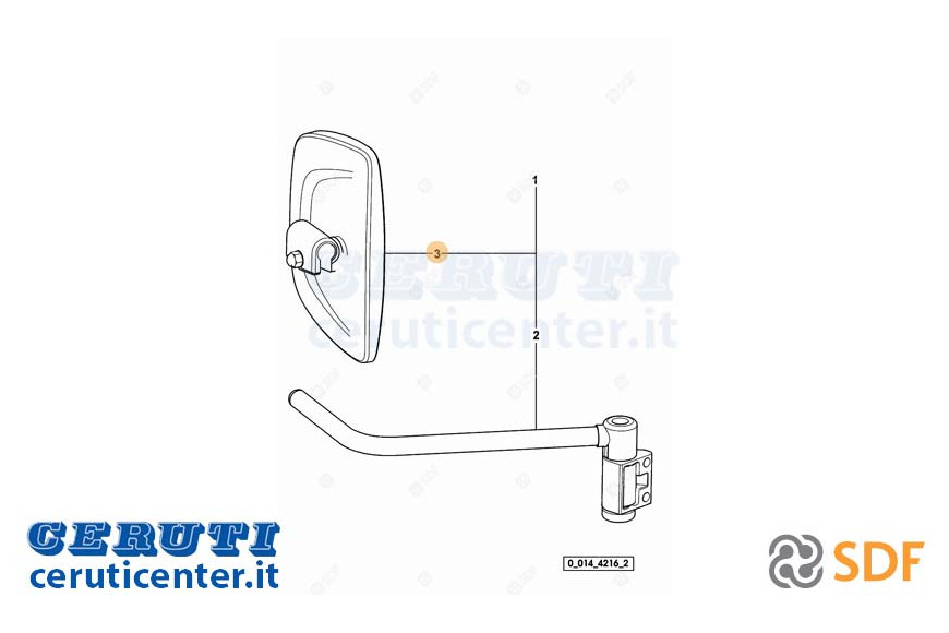Spiegel - Original SDF - 0.900.0519.8