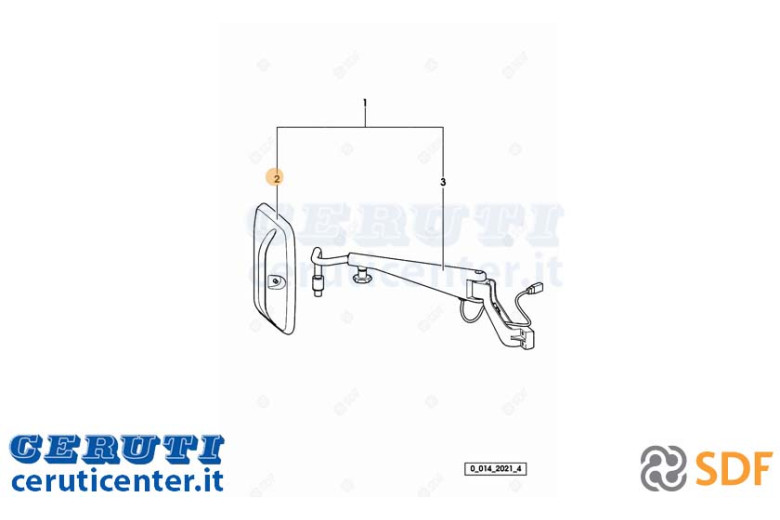 Espejo SDF - Original - 0.900.0299.5