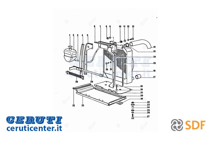 Water Cooler - SDF Original - 0.057.1778.3