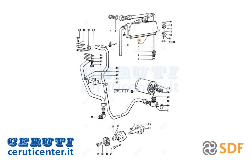 Ölkühler - Original SDF - 0.062.1540.2