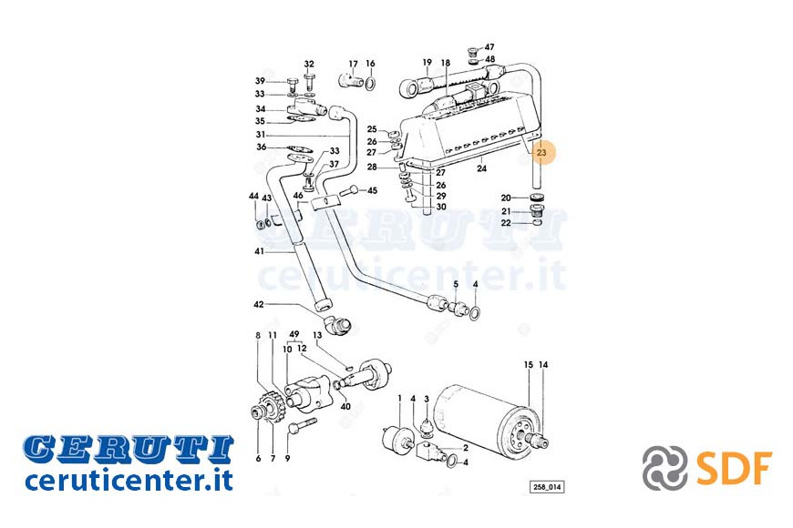 Ölkühler - Original SDF - 0.071.1540.2/10