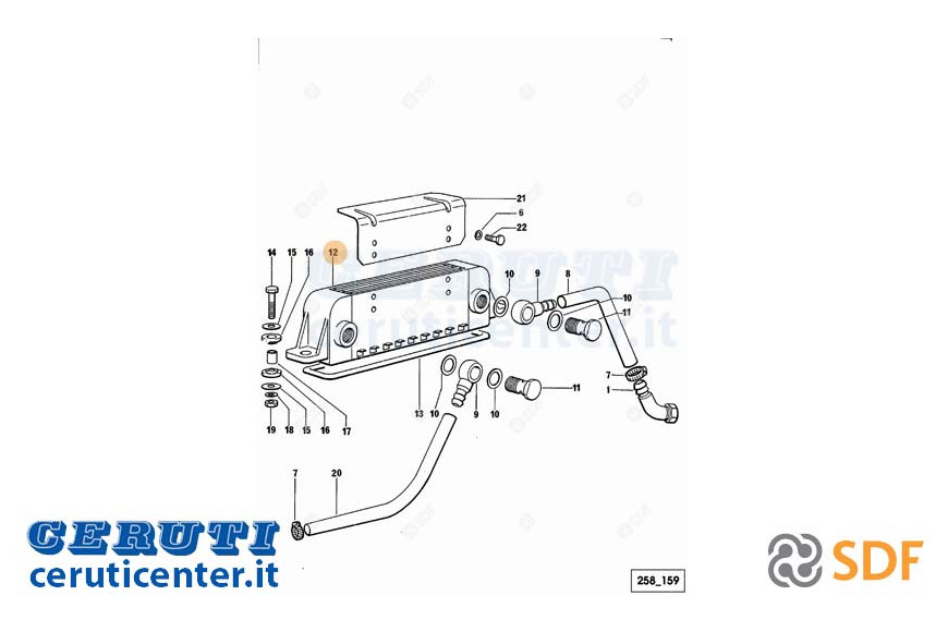 Ölkühler - Original SDF - 0.072.1540.2