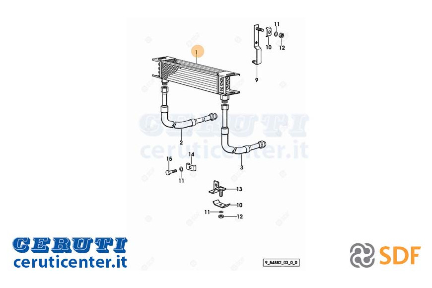Ölkühler - Original SDF - 0.284.8250.2/50