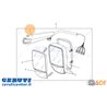 Braccio Specchietto - Originale SDF - 0.900.2225.7