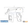 Mirror arm - Original SDF - 0.900.2122.1