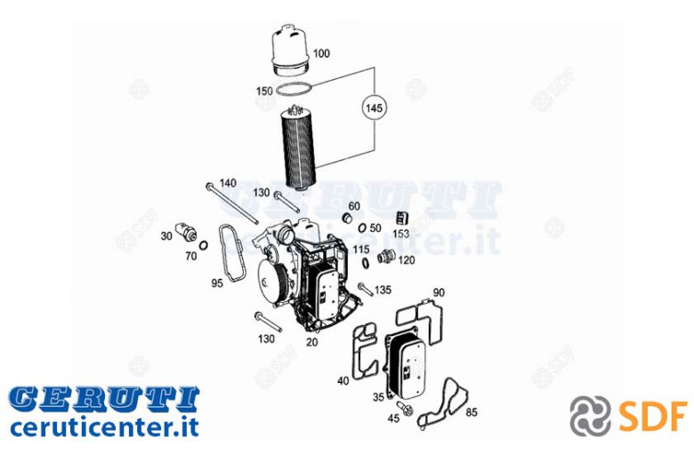 Ölkühler - Original SDF - 0.900.2577.6