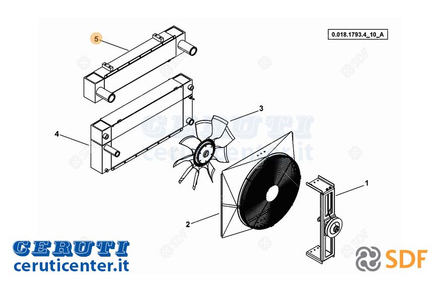 Intercooler SDF - Original - 0.900.1884.9