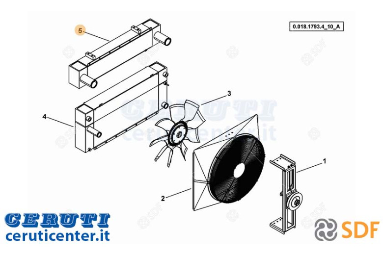 Intercooler - Original SDF - 0.900.1884.9
