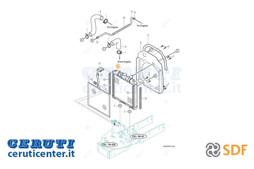 Wasser-Kühler - Original SDF - 0.900.1657.8