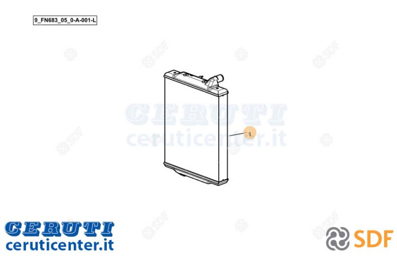 Water Cooler - SDF Original - 0.032.8618.4/20