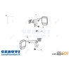 Specchio Retrovisore Completo - Originale SDF - 0.027.4323.4
