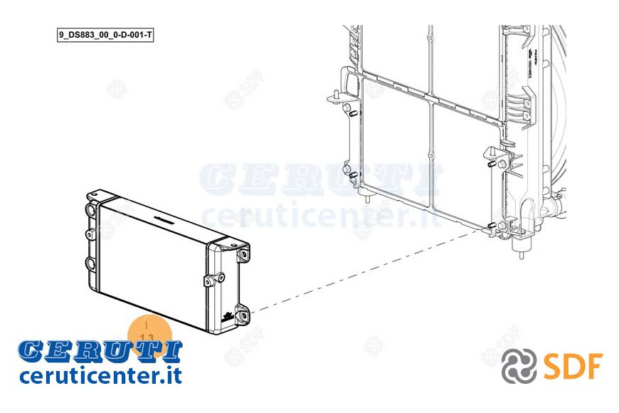 Ölkühler - Original SDF - 0.027.5839.3